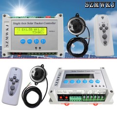 Electronic Single/Dual Axis Solar Panel Tracking Tracker Controller W/ IR Remote