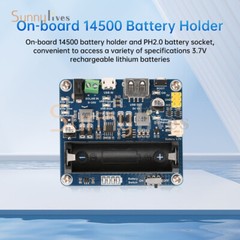 6V~24V Solar Panel Power Management Module Support MPPT 850mAh Li-ion Battery
