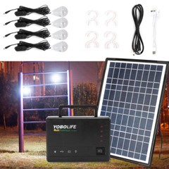 Portable Power Station -Portable Solar Generator with Panels Backup Supply US