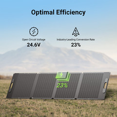 3000W 3072Wh Portable Power Station Camping Solar Generator w/ 210W Solar Panel