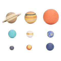 Planet Model Cute Educational Toys For Kids PVC Material