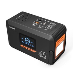 HOWEASY 135W Portable Solar Generator 270W Peak