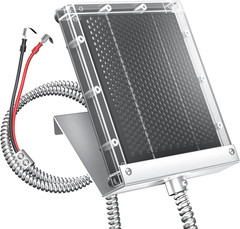 12V Deer Feeder Solar Panel: 1.7W Waterproof Solar Battery Charger with Mounting