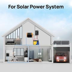 12V 100Ah LiFePO4 Lithium Battery Deep Cycle Built-in BMS for Solar RV Marine