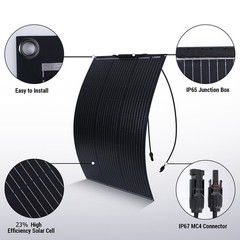 400W Mono Solar Panel w/Controller Portable Power Home Camping RV Battery Charge
