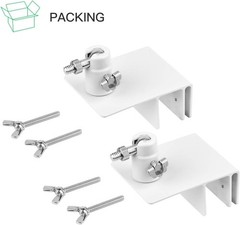 2-Pack Gutter Mount for Arlo Essential & Pro Solar Panels – Easy Install