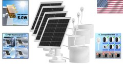 5W Solar Panel Charging Kit for Arlo Pro Cameras – 4 Pack
