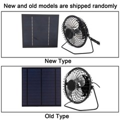 5W Mini Solar Panel With Cooling Fan Photovoltaic Solar Panel Set For Greenhouse