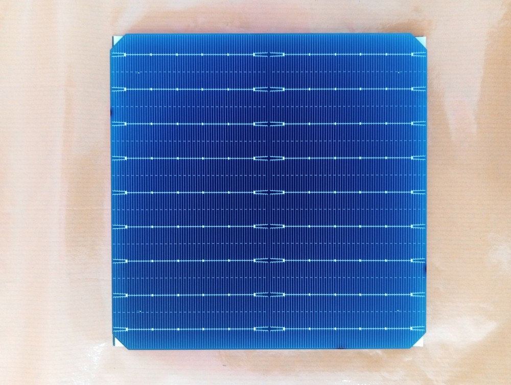 Bifacial solar cells for diy 6.3watt 166mm*166mm 20 Pcs Set