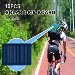 10PCS Polycrystalline Solar Drip 5V 100MA Charging 18650 Battery Charging Board