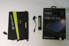 Goal Zero Nomad 7 Black Portable Solar Panel, charge your smartphone by the Sun