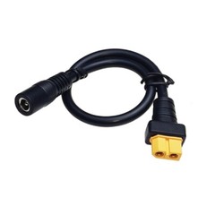 DC5525 Female to XT60 Female Adapter Cable 12AWG for Solar Panel Charging