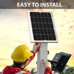 Mighty Max 10 Watt 12V High Efficiency Mono Solar Panel for Hunting, Fishing