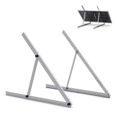 41in Adjustable Solar Panel Tilt Mount Brackets, Aluminum 1-Set