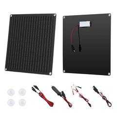 IP67 Solar Battery Charger 20W 12V, Works -40°F to 185°F, for RV Van Camper