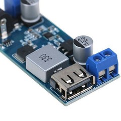 DC-DC 24V 12V to 5V 5A Step Down Supply Converter USB Charging