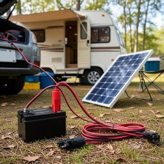 30A Outdoor Solar Input Cable for Energy Units and Battery Packs