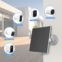 Solar Panel for Eufy Outdoor Camera, 5W Camera Solar Panel Charger Compatible…