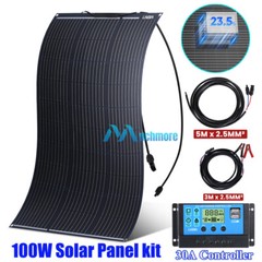 200W 400W Watt Solar Panel Kit 5000W Solar System for Home Solar Power Inverter