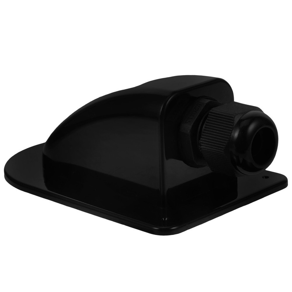 Waterproof Solar Cable Entry Box for Home Black ABS Material 17519877