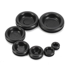 200PCS Assorted Rubber Grommets for Hydraulic Air Gas and Water Pipe Lines
