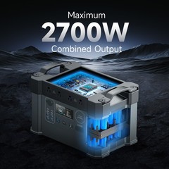 Portable Solar Generator 2000W Home Use Solar Power Station For Camping