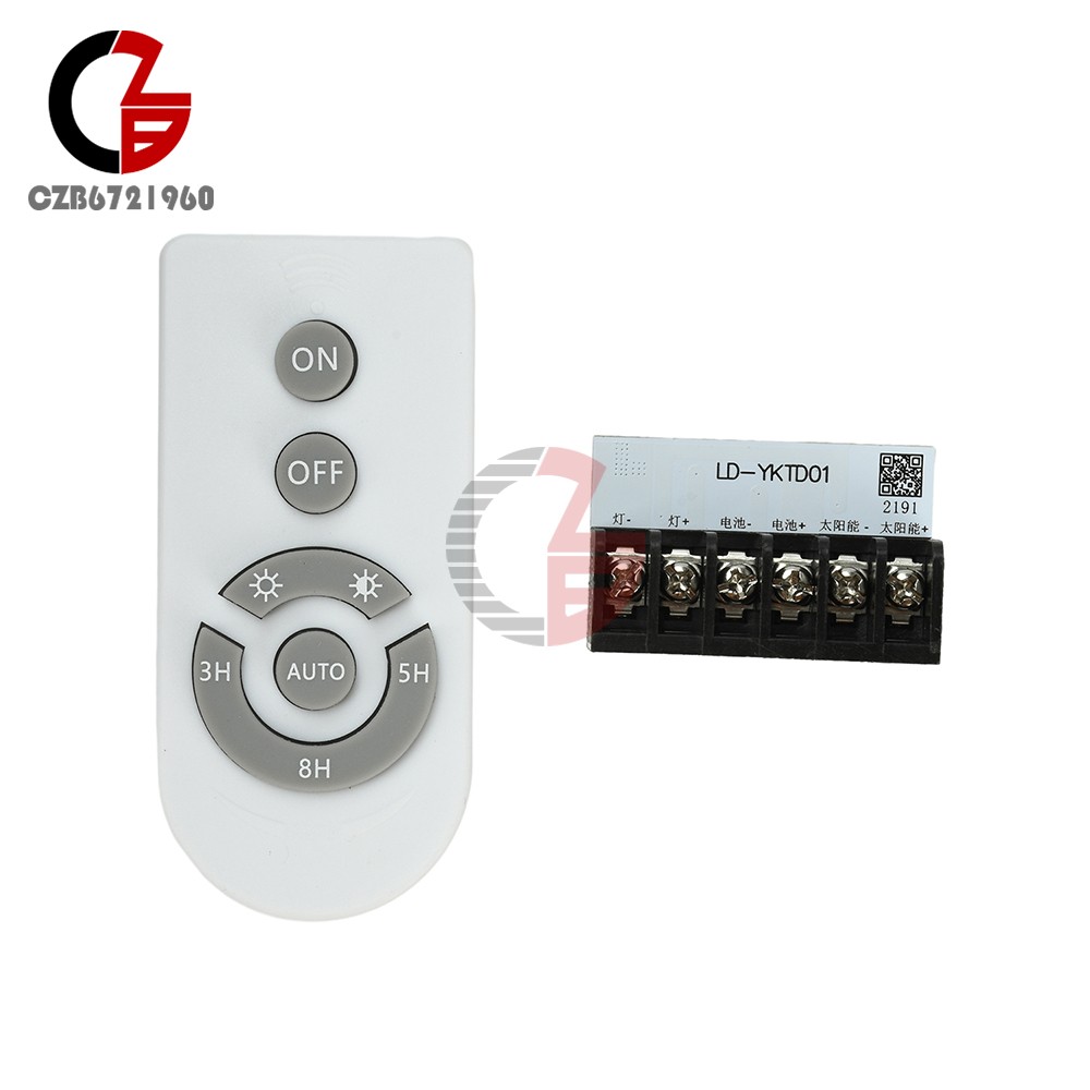 DC3-24V LED Automatic Solar Light Driver Control Board Solar Charging Controller