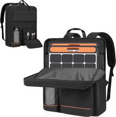 HODRANT Solar Panel Storage Bag, Travel Backpack Compatible with Jackery Solarsa
