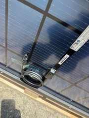 Hyundai Solar HiN-T440 NF(BK). 440 Watt solar panels.n BiFacial Panels