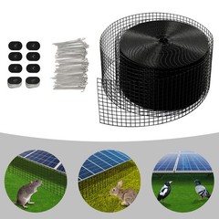 100ft Iron Mesh Bird Guard for Solar Panels – Durable & Easy to Install
