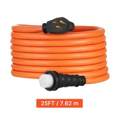 50 Amp Generator Cord, 25 Feet, 125/ 250V RV Power Cord NEMA 14 – 50P to SS2