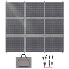MHPOWOS 400W Watt Solar Panel Blanket Portable Folding for Power Station Camping