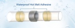 100ea AWG 12-10 Waterproof Solder Seal Heat Shrink butt Connectors