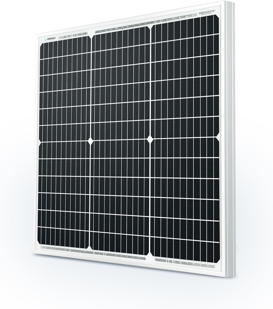 Solar Panel 50 Watt 12 Volt High-Efficiency 50W Solar Panel Monocrystalline PV