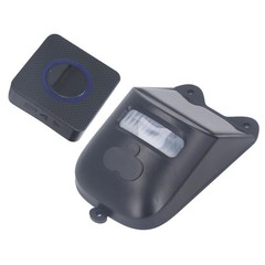 Solar Doorbell Wireless Motion Sensor Alarm For Farms Camping