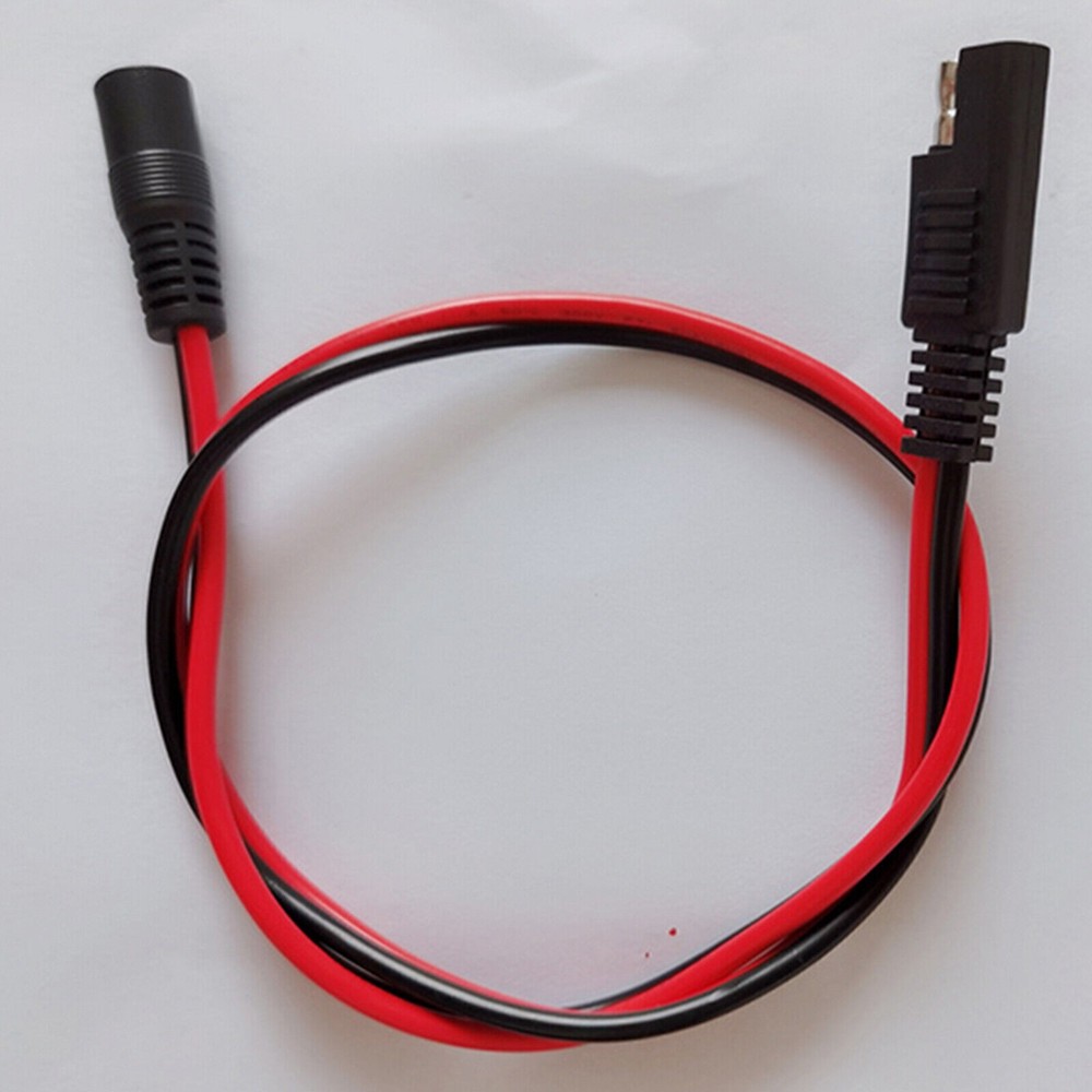 For Solar Panel 60CM SAE to DC Female Solar Cable 14AWG Battery Charging Cable