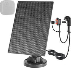 3W Solar Charger for Blink Outdoor Cameras with Built-In 2600mAh Battery