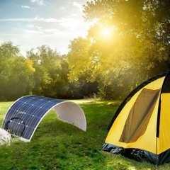 300W 18V Flexible Monocrystalline Solar Panel Module Marine Boat RV Car Camping
