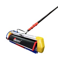 360° Rotating Solar Panel Brush Head with Switch Cable – Reversible, Replaceable