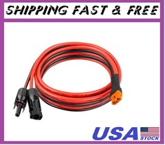 10AWG 10FT Solar to XT60i Extension Cable 3 6 10 35 50 75 100FT Heavy Duty