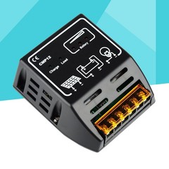 12 V Intelligent Regulator Solar Charge Discharge Controller Mppt 12v