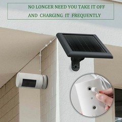 2 Pack Ring Solar Panel(2nd Generation), 5W Solar Panel Charger with Mount fo…