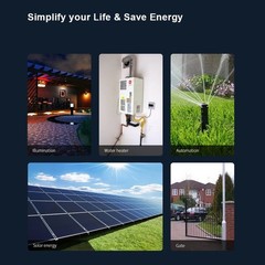 Sunrise Sunset Control Programmable Timer 16A Timer Switch 3200W Power Capacity