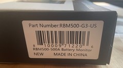 Renogy 500 Battery Monitor