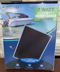Competition Solar 7-Watt Amorphous Solar 12volt Power Battery Charger new 41007