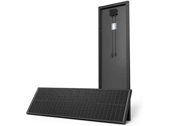 ACOPOWER 100W N-Type 12V Slim Solar Panel 100W Slim Single Panel
