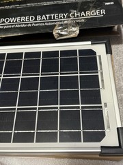 Genuine Mighty Mule Solar Panel Gate Opener FM123 10 Watt Solar Panel – Unused