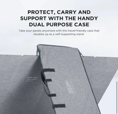 EcoFlow 400W Solar Panel Self-supporting, Waterproof Smart Outdoor Solar Kit
