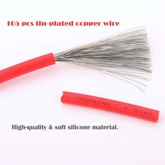 2ft/60cm Solar Conector to SAE Adapter 10AWG Cable + 2ft/60cm 10 AWG Solar We…