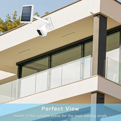 HOLACA 2-in-1 Wall Mount Bracket for Ring Solar Panel Spotlight Cam Battery
